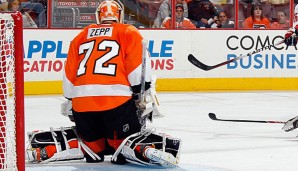 Rob Zepp kam gegen die Jets zu seinem ersten NHL-Einsatz