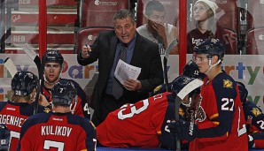 Peter Horachek war bereits bei den Florida Panthers Interimscoach