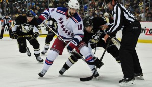 Die New York Rangers gewannen bei den Pittsburgh Penguins