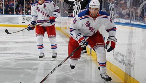 Rick Nash (r.) traf auch gegen die Florida Panthers doppelt