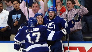 Nikita Kucherov erzielte gegen die Rangers seinen zweiten Gamewinner dieser Playoffs