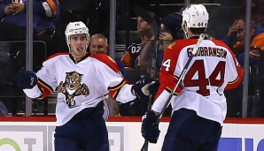 Reilly Smith (l.) und die Florida Panthers konnten den nächsten Sieg feiern