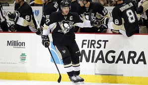 Crosby befindet sich in Topform