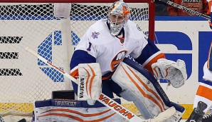 Thomas Greiss hütet das Tor der New York Islanders