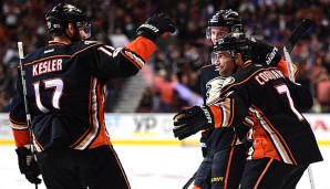 Die Anaheim Ducks durften sich über einen Sieg freuen