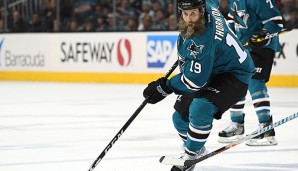 Joe Thornton spielte mit Kreuz- und Innenbandriss