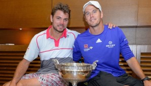 Stan Wawrinka, Magnus Norman – French Open 2015