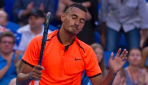 Nick Kyrgios humpelte beim Hopman Cup sichtlich angeschlagen über den Platz