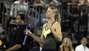 Maria Sharapova schägt dank einer Wildcard in Stuttgart auf