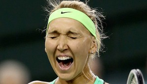 Elena Vesnina feiert ihren größten Karriere-Triumph