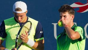 Jan-Lennard Struff und Dominic Thiem haben auch schon gemeinsam gedoppelt