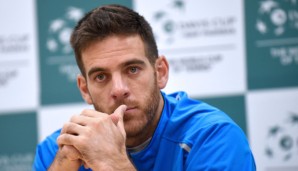 Fühlt sich nicht bereit: Juan Martin del Potro könnte in Melbourne fehlen