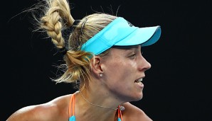 Angie Kerber - kurz gewackelt, am Ende ein starkes Finish