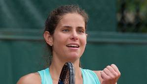 Julia Görges hatte es in Runde eins eilig