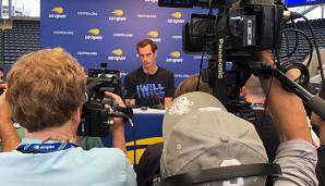 Andy Murray hat den Media Day eröffnet