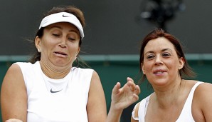 Marion Bartoli versucht sich mit Iva Majoli