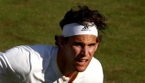 Dominic Thiem hat auf Court 1 überzeugt