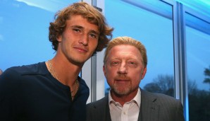 Alexander Zverev, Boris Becker