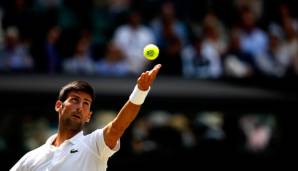 Djokovic zog ins Wimbledon-Halbfinale ein.