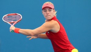 Für Angelique Kerber ging's im Vorjahr in Brisbane bis ins Finale