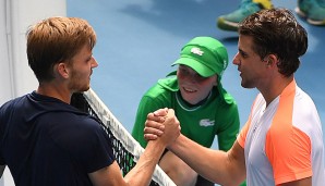 In Australien musste Dominic Thiem David Goffin gratulieren