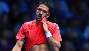 Janko Tipsarevic schüttet Wasser in den Federer-Wein