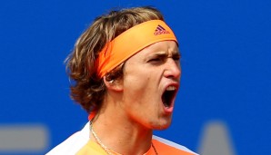 Alexander Zverev steht in seinem zweiten Endspiel in Deutschland