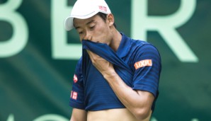 Kei Nishikori bleibt das Verletzungspech treu