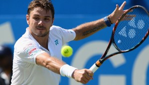 Stan Wawrinka sieht sich auf Rasen als Außenseiter