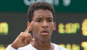 Félix Auger-Aliassime hat 2017 zwei Challenger-Turniere gewonnen