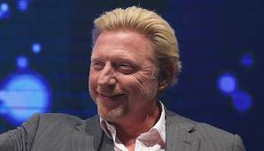 Boris Becker bei einer Ehrung im Frühjahr 2017