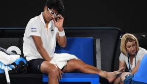 Hyeon Chung gönnt seinem lädierten Fuß die nötige Erholungszeit