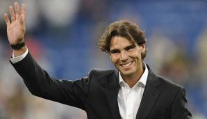 Rafael Nadal ist ein bekennender Real-Madrid-Fan