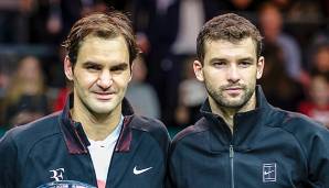 Roger Federer und Grigor Dimitrov haben sich um einen Rang verbessert