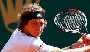 Alexander Zverev in Monte Carlo 2018