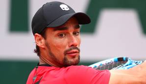 Fabio Fognini fehlt noch ein Rang zum Karriere-Hoch