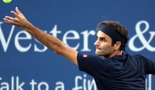 Roger Federer in Cincinnati