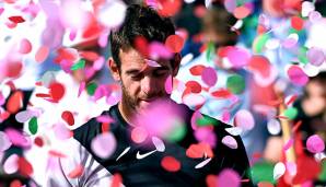 In Indian Wells regnet es nicht nur Rosenblüten