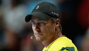 Lleyton Hewitt strahlt Optimismus aus