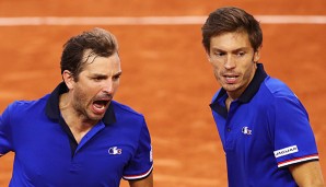 Julien Benneteau und Nicolas Mahut machen das Halbfinale klar