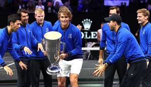 Alexander Zverev hat beim Laver Cup die entscheidenden Punkte geholt