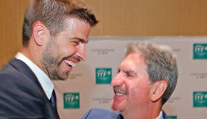 Gerard Piqué und David Haggerty werkeln am Davis Cup