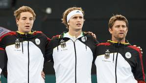 Auf Jan-Lennard Struff und Alexander Zverev kann Michael Kohlmann bauen