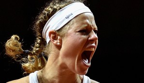 Laura Siegemund kommt auf Sand in Form