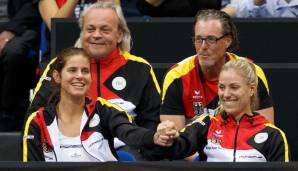 Julia Görges (l.) und Angelique Kerber müssen auswärts ran