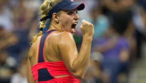 Angelique Kerber steht in Indian Wells auf dem Feld