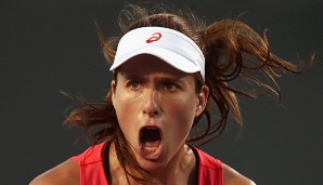 Johanna Konta feiert auch ihren größten Zahltag