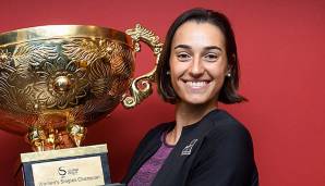 Caroline Garcia mit der zweiten Trophäe innerhal zweier Wochen