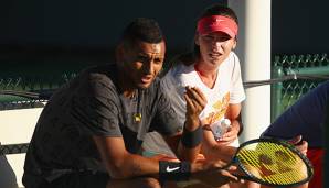 Nick Kyrgios und Ajla Tomljanovic verbringen auf dem Court Qualitätszeit