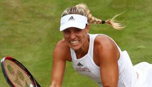 Angelique Kerber fühlt sich auf Rasen zuhause